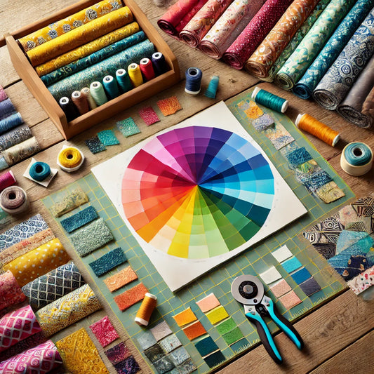 Color Theory for Quilters: Choosing the Perfect Palette for Your Next Project