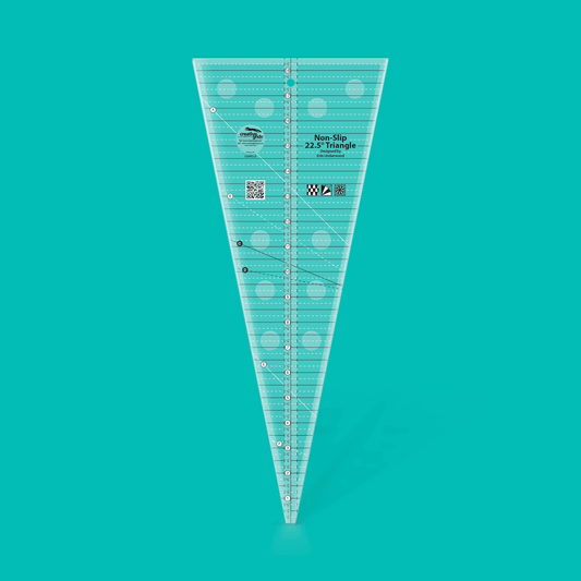 Creative Grids 22.5° Triangle Ruler