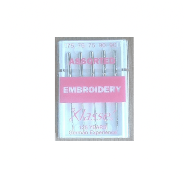 Klassé Machine Needles - Embroidery Assorted