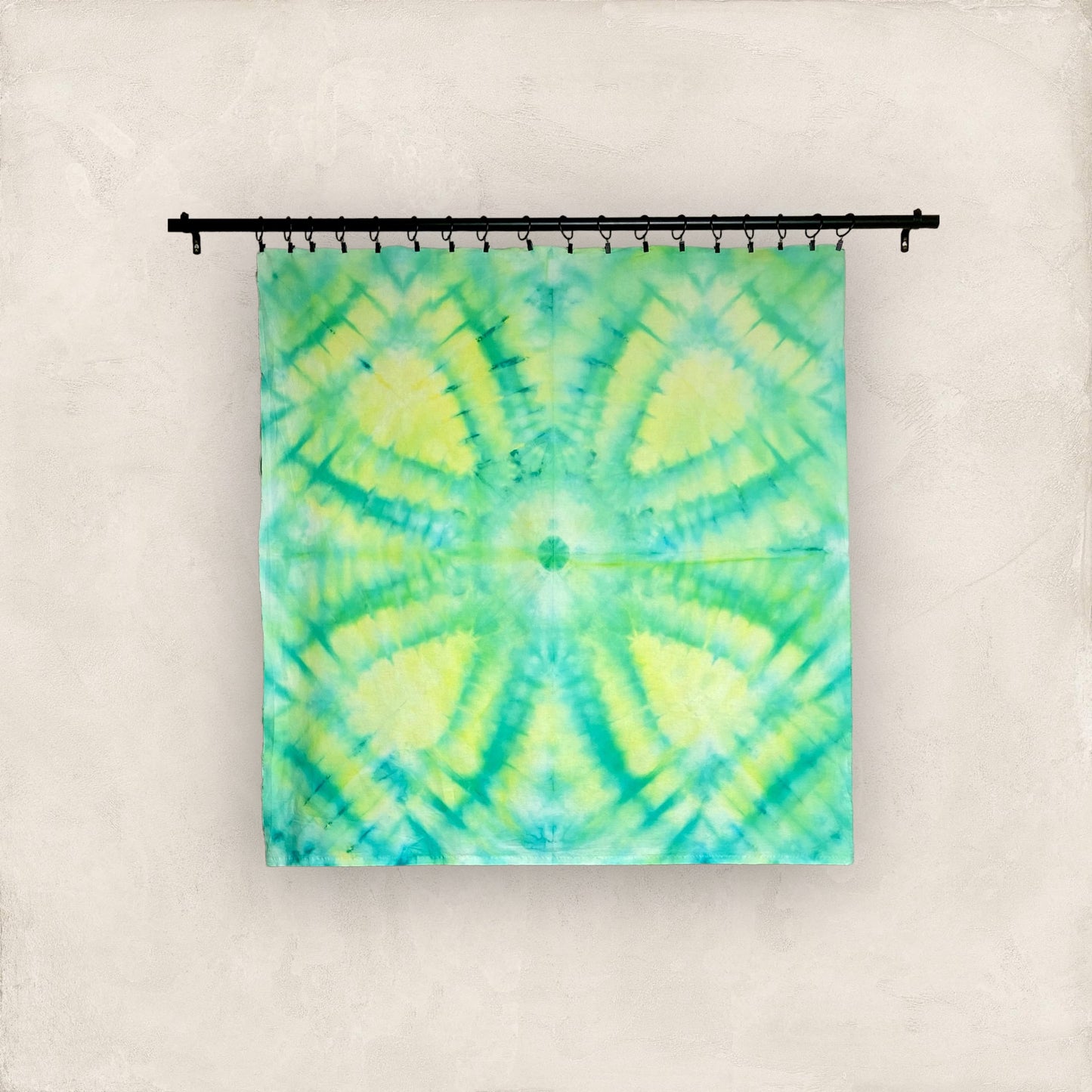 Ice-dyed Panel Summer 120 x 120 cm (47x47")