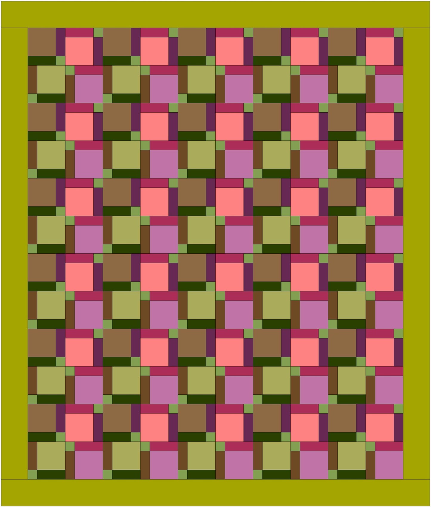 Hidden Quilt Pattern - pdf