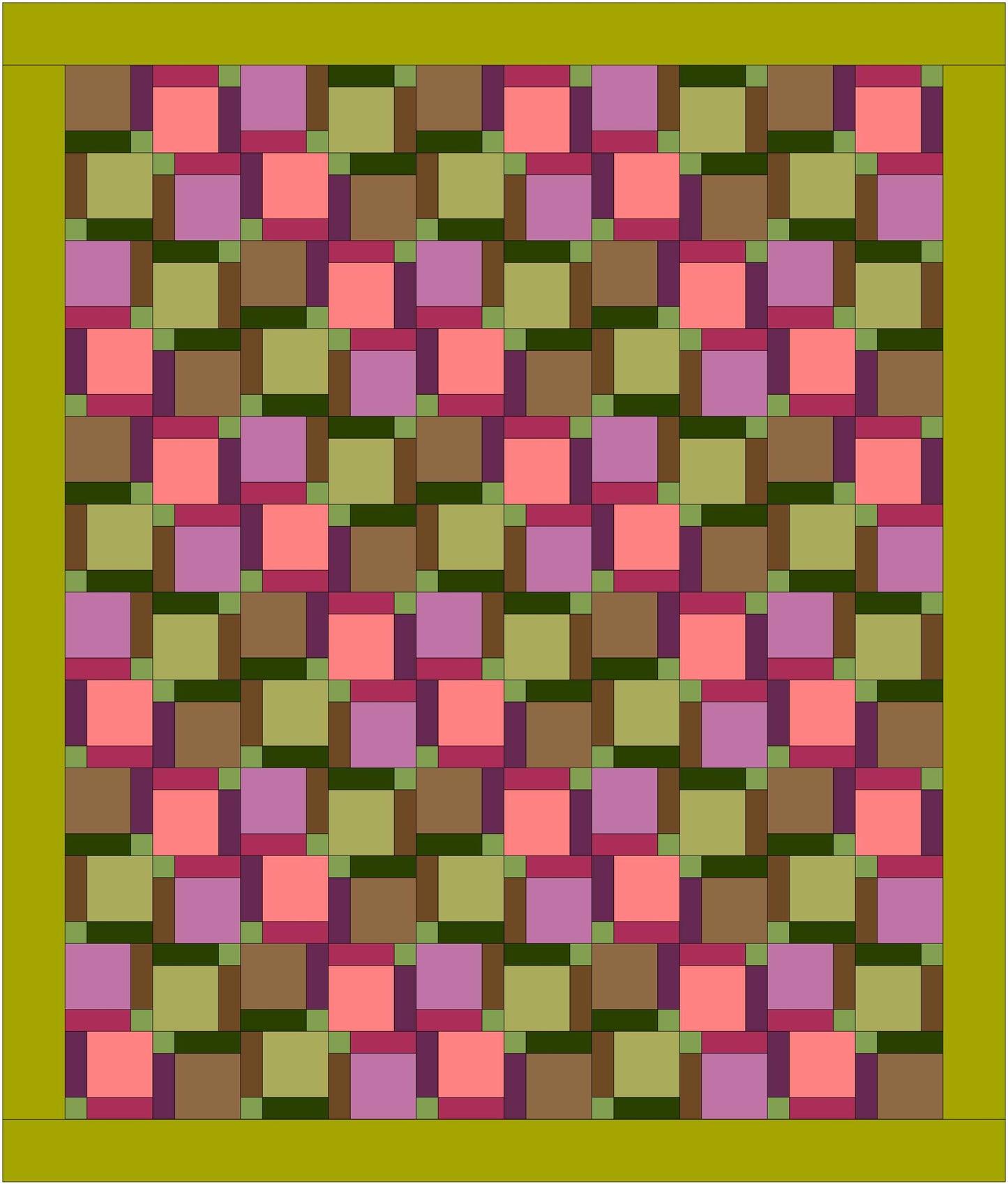 Hidden Quilt Pattern - pdf